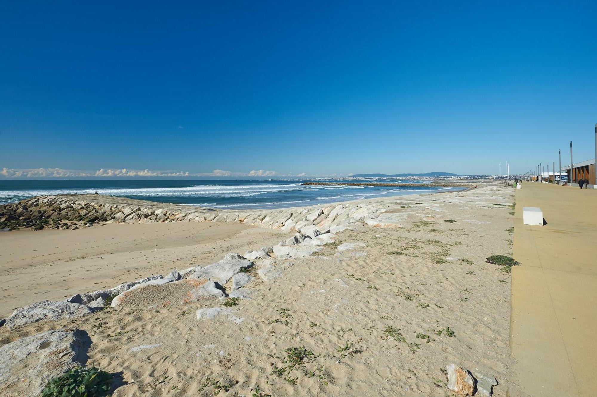 Beguest Beachfront Apartment Caparica Lisbon 코스타 다 카파리카 외부 사진